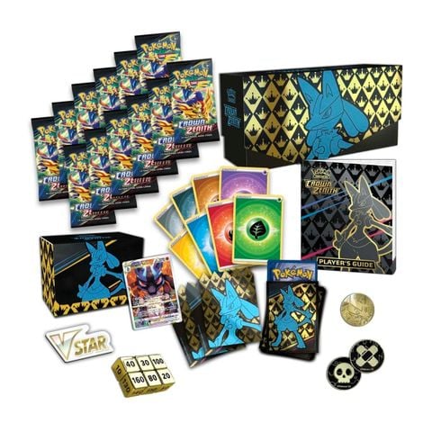 Pokemon TCG Center Elite Trainer Box : Crown Zenith Box Plus