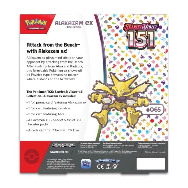 Pokemon TCG : Scarlet & Violet 151 Premium Collection Alakazam ex