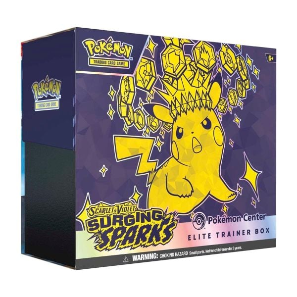 Pokemon TCG : Scarlet & Violet Surging Sparks Pokemon Center Elite Trainer Box