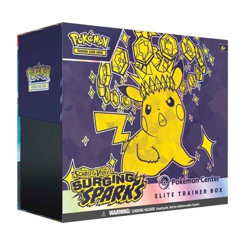 Pokemon TCG : Scarlet & Violet Surging Sparks Pokemon Center Elite Trainer Box