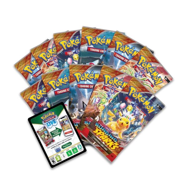 Pokemon TCG : Scarlet & Violet Surging Sparks Pokemon Center Elite Trainer Box