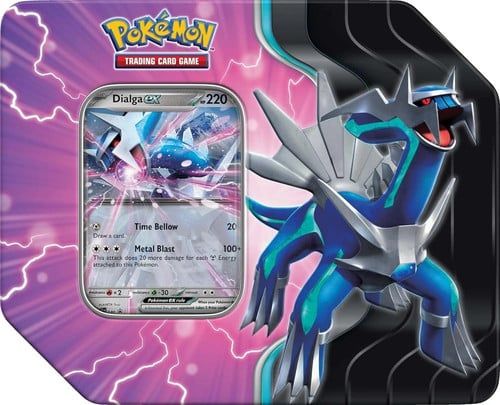Pokemon TCG : Azure Legends Dialga ex Mini Tin