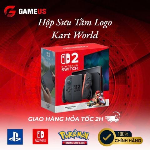Máy Nintendo Switch 2 ( Hộp Logo Kart World Sưu Tầm )