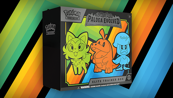 Pokemon TCG Elite Trainer Box : Scarlet & Violet Paldea Evolved