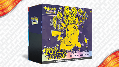 Pokemon TCG : Scarlet & Violet Surging Sparks Pokemon Center Elite Trainer Box
