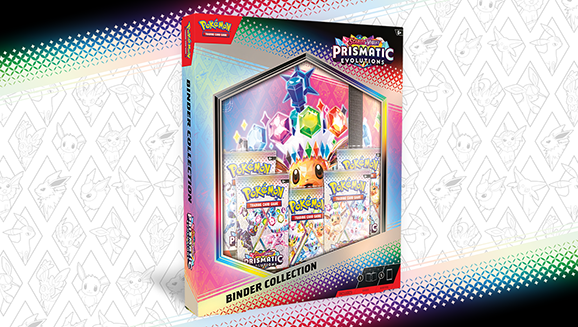 Pokemon TCG : Scarlet & Violet Prismatic Evolutions Binder Collection