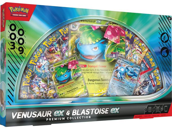Pokemon TCG : Venusaur & Blastoise ex Premium Collection