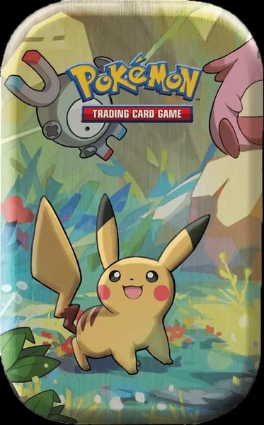 Thẻ Bài Pokemon TCG: Kanto Friends (Eevee) Mini Tin Display Box 10 Tins