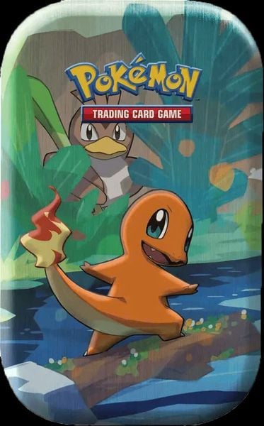 Thẻ Bài Pokemon TCG: Kanto Friends (Eevee) Mini Tin Display Box 10 Tins