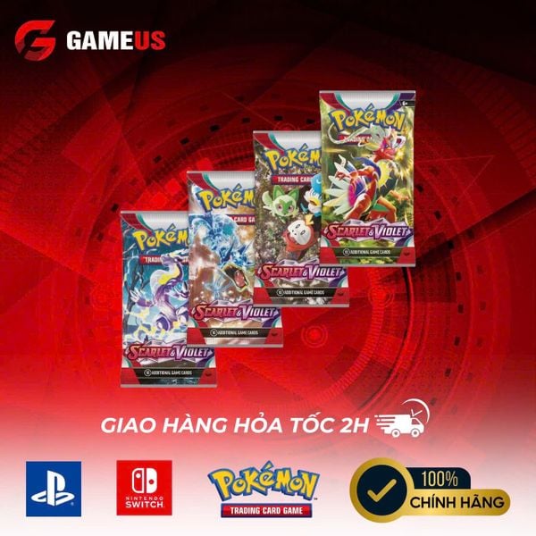 Pokemon TCG Booster Pack Scarlet & Violet Base Set SV-01