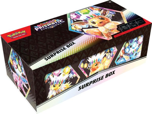 Pokemon TCG Scarlet & Violet 8.5 Prismatic Evolutions Surprise Box (Premium Collection)