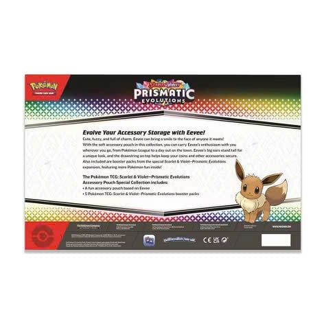 Pokemon TCG : Scarlet & Violet—Prismatic Evolutions Accessory Pouch Special Premium Collection