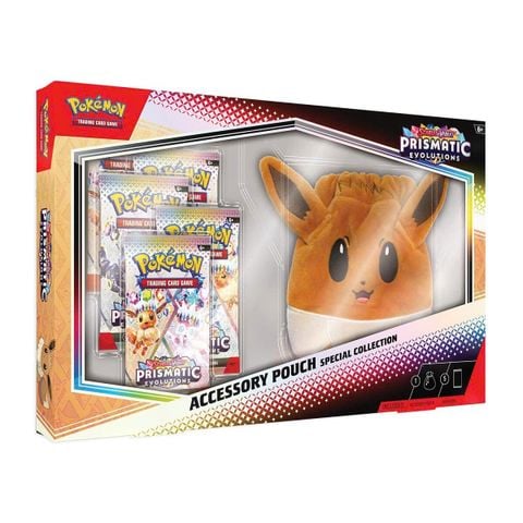 Pokemon TCG : Scarlet & Violet—Prismatic Evolutions Accessory Pouch Special Premium Collection