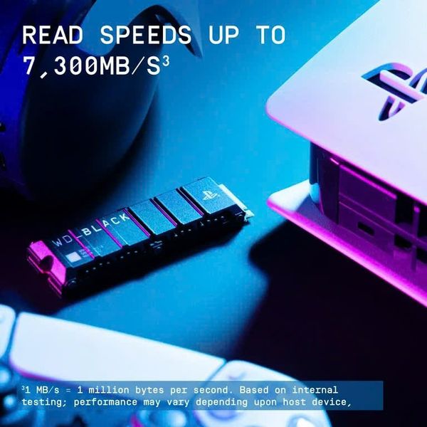 Ổ Cứng Thể Rắn 1TB và 2TB Cho Máy Chơi Game PS5 Của Western Digital WD_BLACK SN850