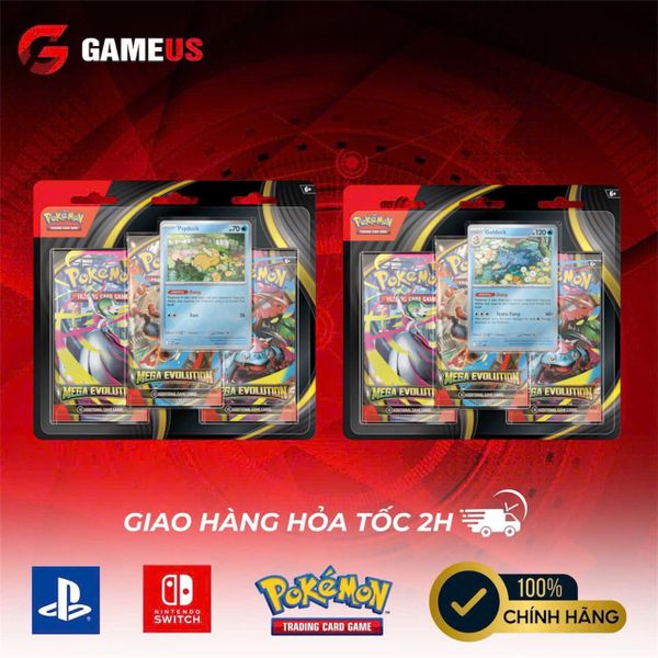 Pokemon TCG : Mega Evolution 3 Pack Blister