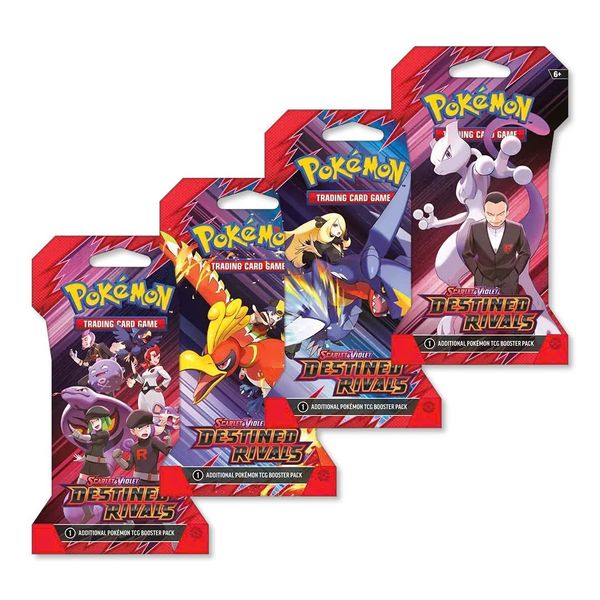 Pokemon TCG Sleeved Booster Pack : Scarlet & Violet Destined Rivals SV10
