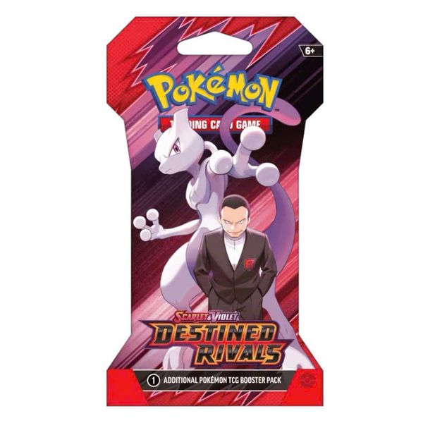 Pokemon TCG Sleeved Booster Pack : Scarlet & Violet Destined Rivals SV10