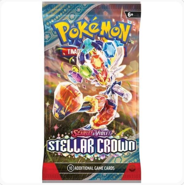 Pokemon TCG Booster Pack : Scarlet & Violet - Stellar Crown