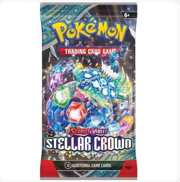 Pokemon TCG Booster Pack : Scarlet & Violet - Stellar Crown