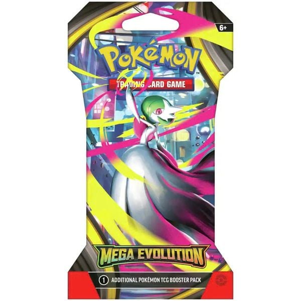 Pokemon TCG Sleeved Booster Pack : Mega Evolution