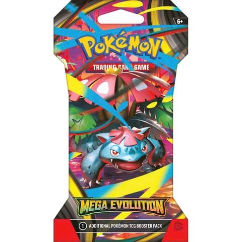 Pokemon TCG Sleeved Booster Pack : Mega Evolution
