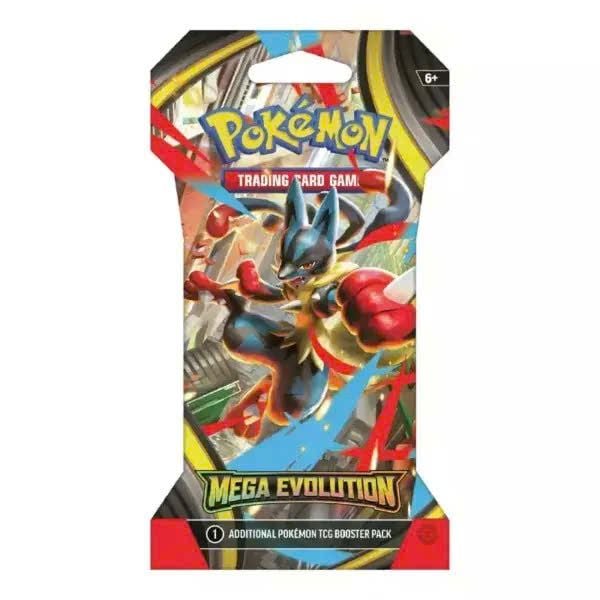 Pokemon TCG Sleeved Booster Pack : Mega Evolution