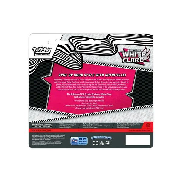 Pokemon TCG : S&V Black Bolt Tech Sticker