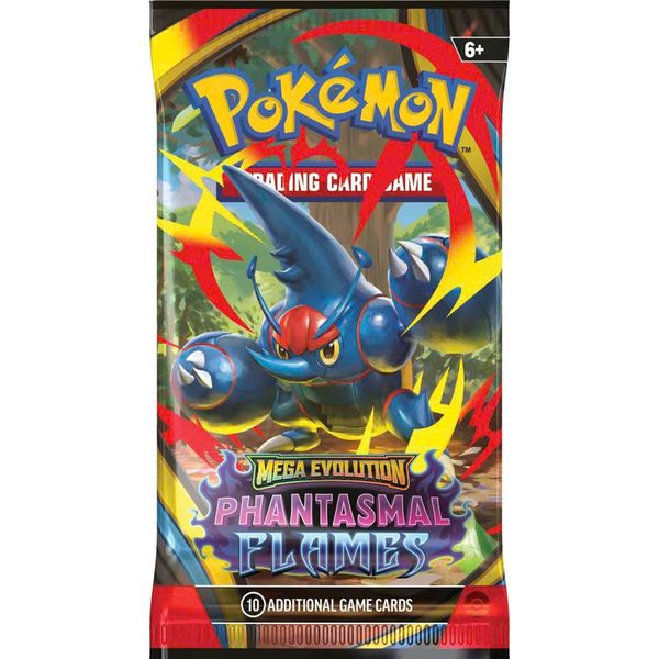 Pokemon TCG Booster Pack : Mega Evolution - Phantasmal Flames