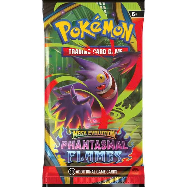Pokemon TCG Booster Pack : Mega Evolution - Phantasmal Flames