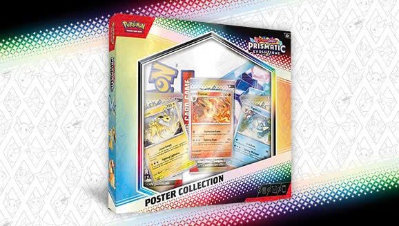Pokemon TCG : Scarlet & Violet 8.5 Prismatic Evolutions Poster Collection