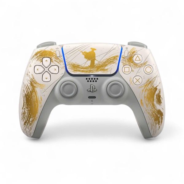 Tay Cầm PS5 DualSense Ghost of Yotei Gold Limited Edition