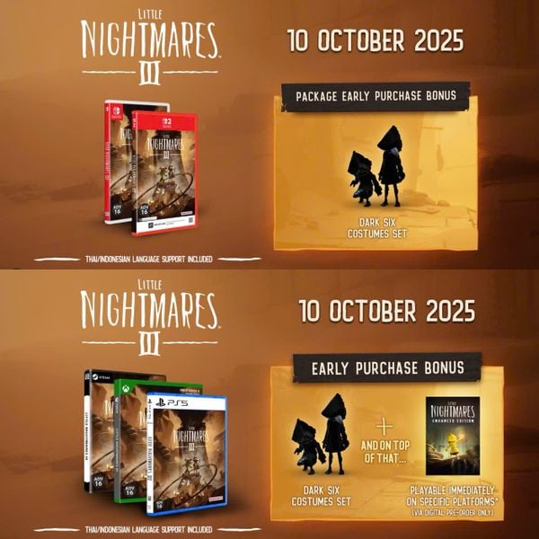 Game Nintendo Switch Little Nightmares III