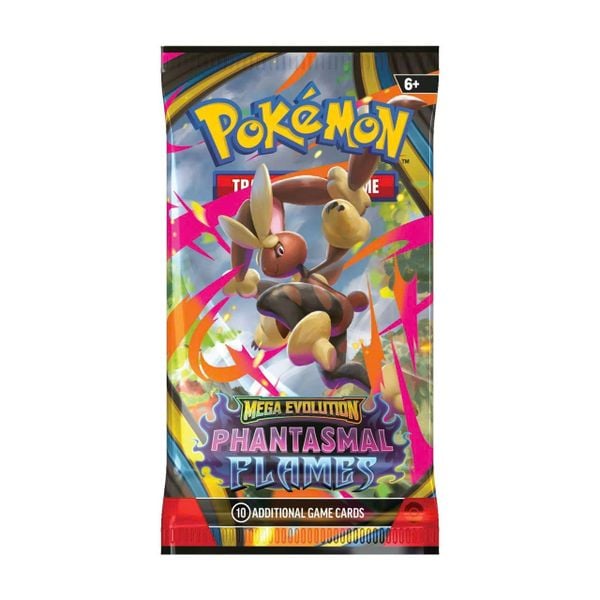 Pokemon TCG Half Booster Box : Mega Evolution 2 Phantasmal Flames 18 Pack