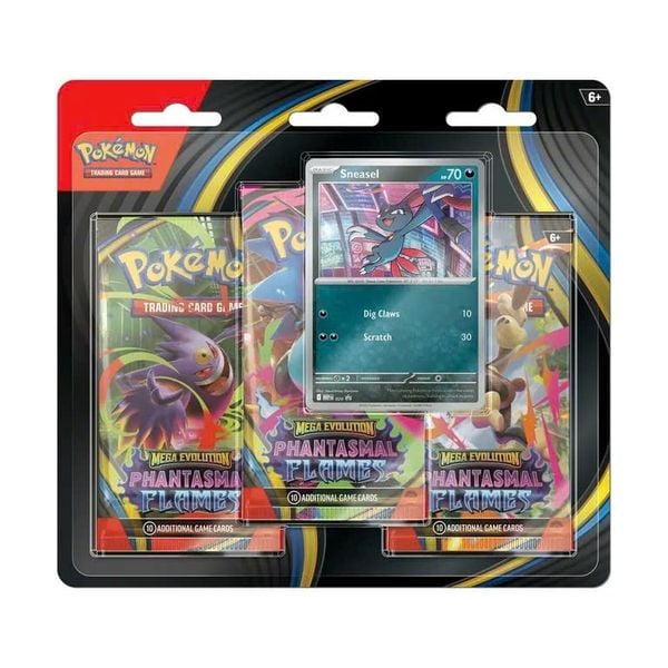 Pokemon TCG :  Phantasmal Flames 3 Pack Blister