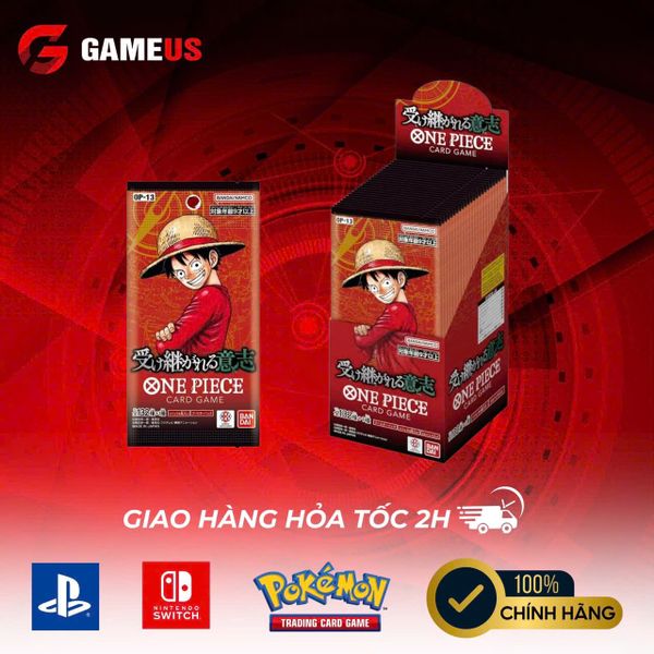 Thẻ bài TCG One Piece Card Game Inherited Will OP-13 Booster Box (Japanese)