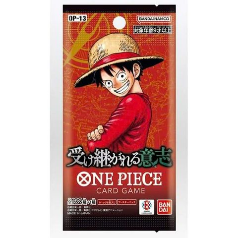 Thẻ bài TCG One Piece Card Game Inherited Will OP-13 Booster Box (Japanese)
