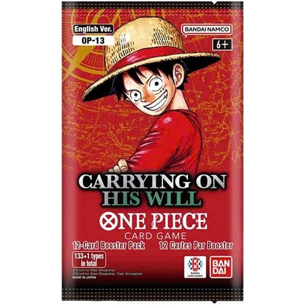 Thẻ bài TCG One Piece OP13 Carrying On His Will Booster Box (English)