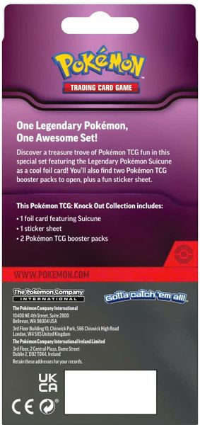 Pokemon TCG: Knock Out Collection (Suicune or Kyogre)