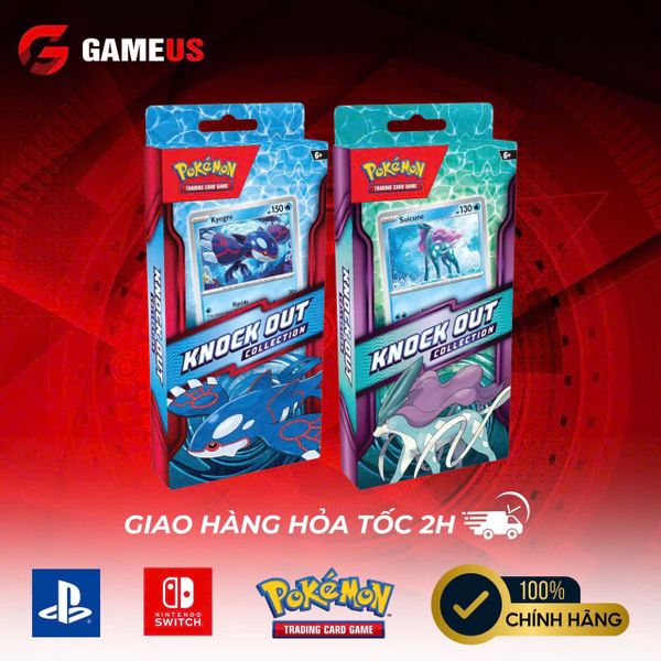 Pokemon TCG: Knock Out Collection (Suicune or Kyogre)