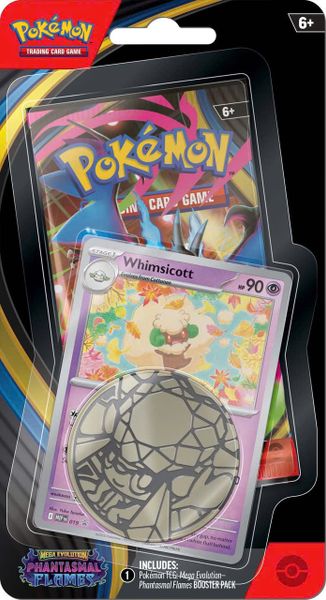Pokemon TCG Phantasmal Flames Checklane Blister