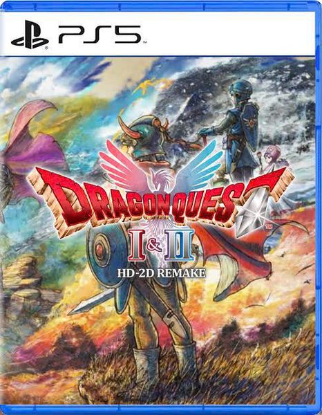 Đĩa Game PS5 DRAGON QUEST I & II HD-2D Remake