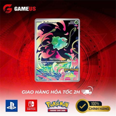 Pokemon Tcg Bulbasaur - 133/132 - ME01: Mega Evolution (MEG) ( Single Card )