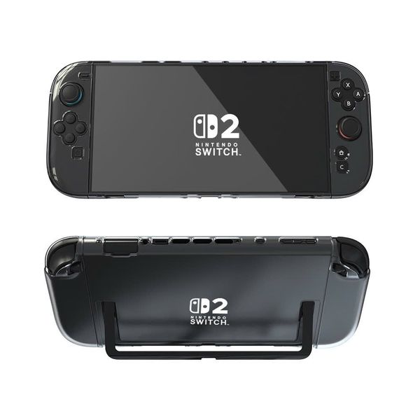Ốp Lưng Bảo Vệ Trong Suốt Chống Trầy Xước Có Chân Đế Cho Nintendo Switch 2