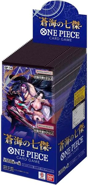 Thẻ bài TCG One Piece The Seven Heroes Of The Blue Sea Booster Pack OP14 (Japanese)