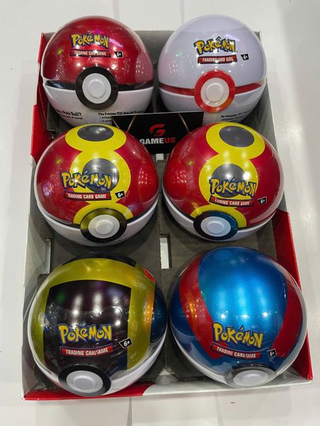 Pokemon Trading Card Games Poke Ball Tins 2025