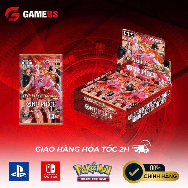 Thẻ bài TCG One Piece EB03 Extra Booster Display (English)