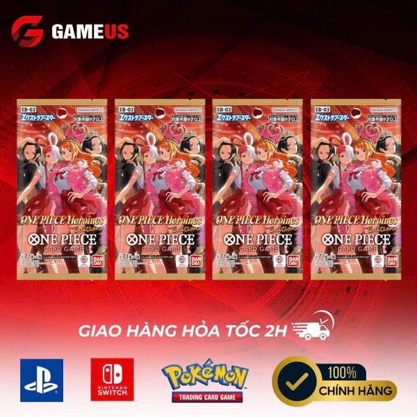 Thẻ bài TCG One Piece Extra Pack Booster Heroines Edition EB-03 (Japanese)