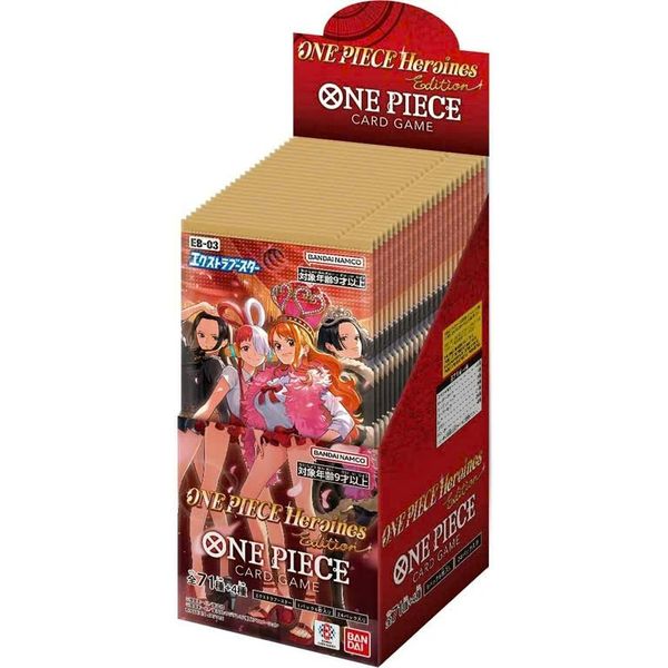 Thẻ bài TCG One Piece Extra Pack Booster Heroines Edition EB-03 (Japanese)
