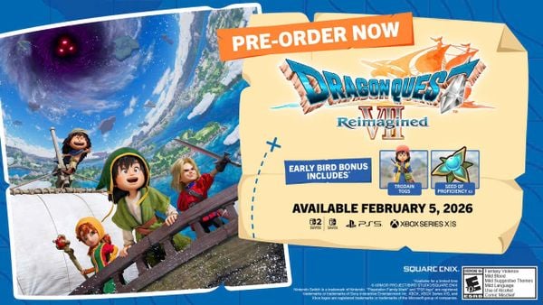 Game Nintendo Switch DRAGON QUEST VII Reimagined