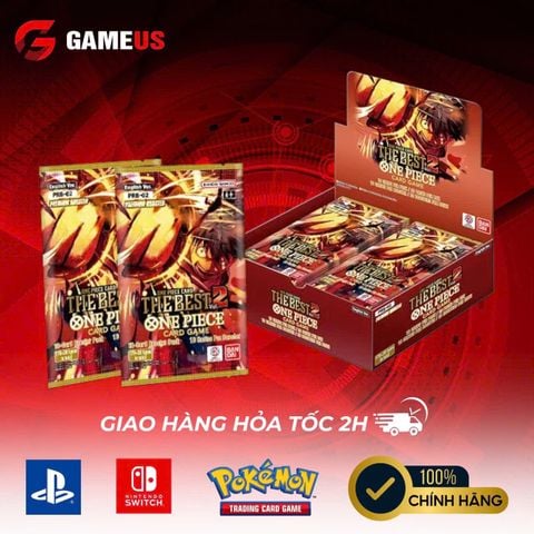 Thẻ bài TCG One Piece The Best Vol.2 PRB-02 Premium Booster (English)